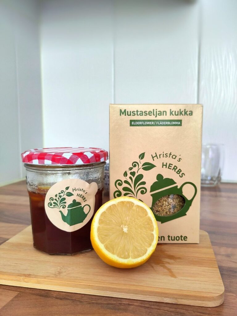 Mustaseljankukkasiirappi