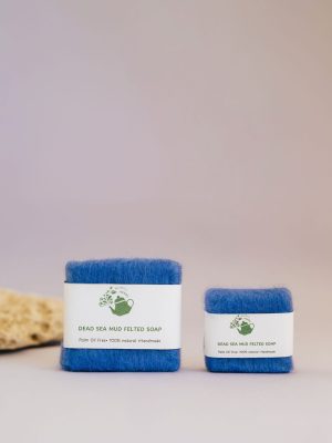 Dead Sea Mud Felted Soap